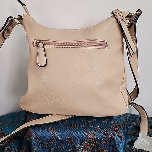 MG Collection Shoulder Bag Congac Lots Of Space - Picture 7 of 12